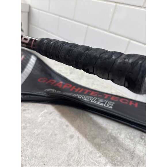 HEAD Comp Classic xtralong Graphite-Tech Oversize Tennis Racket w/ Cover - Picture 5 of 10